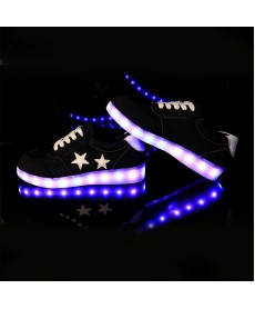 Women 7 colors LED Light color changing shoes